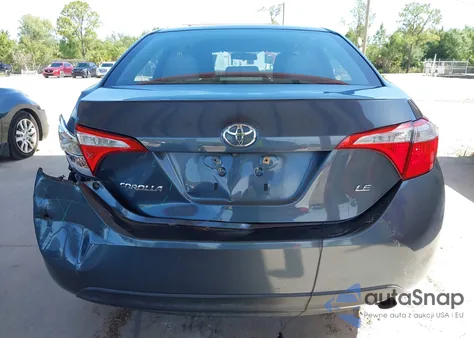 2015 Toyota Corolla Le from USA, damaged, VIN 2T1BURHE2FC237766